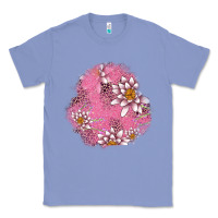 Colony Blue lotus patches Classic Tee - AdoDesignShop