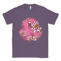 Lavender lotus patches Classic Tee - AdoDesignShop