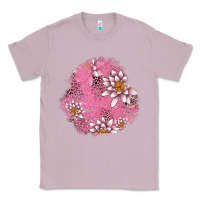 Lilac lotus patches Classic Tee - AdoDesignShop
