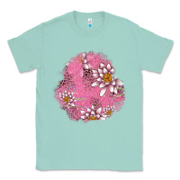 Seafoam lotus patches Classic Tee - AdoDesignShop