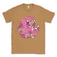Toasted Coconut lotus patches Classic Tee - AdoDesignShop