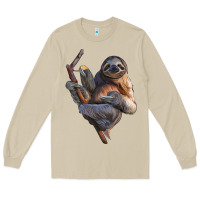 Mushroom Sloth Long Sleeve Tee - LillyAllenDesigns
