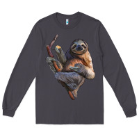 Smoke Sloth Long Sleeve Tee - LillyAllenDesigns