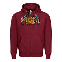 Burgundy boy mom from son up to sun down Zipper Hoodie - MaliasSmallBusiness
