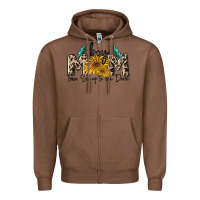 Chestnut boy mom from son up to sun down Zipper Hoodie - MaliasSmallBusiness