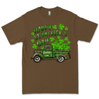 Cacao Happy st. patrick's day shamrock farm truck Premium Tee - RanaPortraitStore