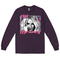 Plum free britney Long Sleeve Tee - AdoDesignShop