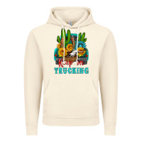 Vintage Artic keep on trucking with western truck Vintage Hoodie - HRA Design Shop