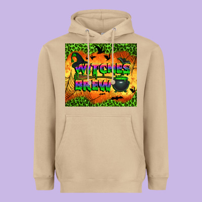 Witches Brew Tumbler Heavyweight Hoodie Designed By Bundleandbundleshop