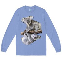 Colony Blue Koala Long Sleeve Tee - LillyAllenDesigns