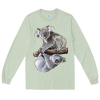 Matcha Koala Long Sleeve Tee - LillyAllenDesigns