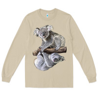 Mushroom Koala Long Sleeve Tee - LillyAllenDesigns