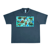 Midnight Navy dinosaurs sippy cup Urban Heavy Tee - Artiststas