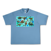 Pebble Blue dinosaurs sippy cup Urban Heavy Tee - Artiststas
