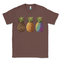 Chestnut pineapples leopard tie dye summer Classic Tee - Artiststas