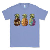 Colony Blue pineapples leopard tie dye summer Classic Tee - Artiststas