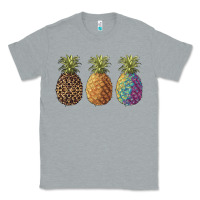 Heather Grey pineapples leopard tie dye summer Classic Tee - Artiststas