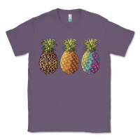 Lavender pineapples leopard tie dye summer Classic Tee - Artiststas