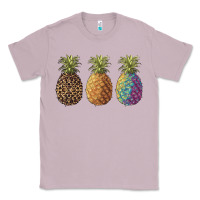 Lilac pineapples leopard tie dye summer Classic Tee - Artiststas