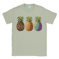 Matcha pineapples leopard tie dye summer Classic Tee - Artiststas