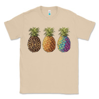 Mushroom pineapples leopard tie dye summer Classic Tee - Artiststas