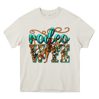 Cream rodeo wife western Heavy Core Tee - texasbilliewilder