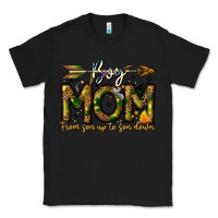 Black Boy Mom From Son Up To Son Down Classic Tee - CowhideDigitalArt