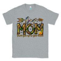 Heather Grey Boy Mom From Son Up To Son Down Classic Tee - CowhideDigitalArt