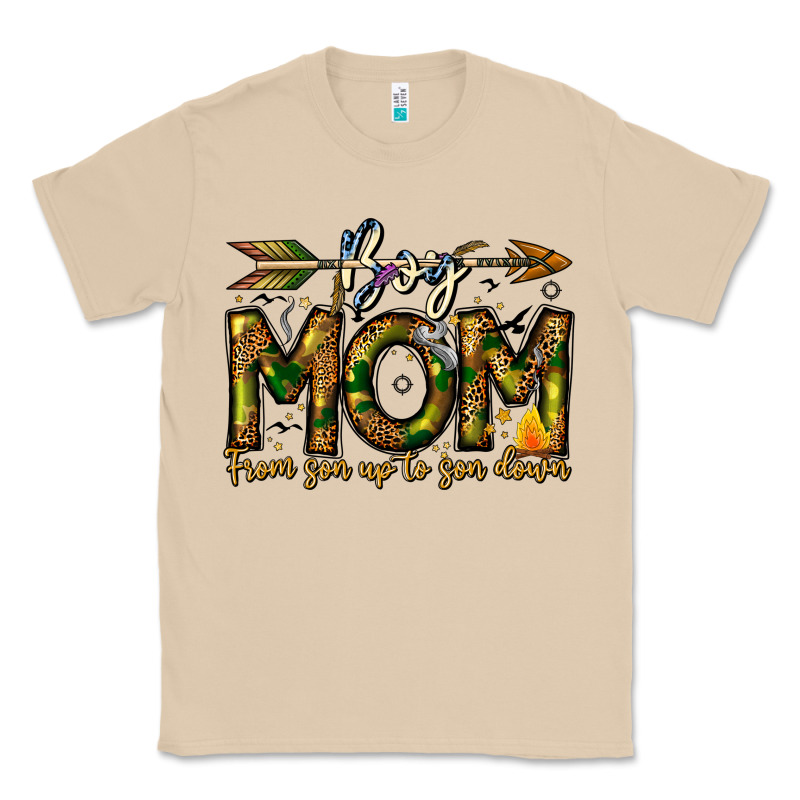 Boy Mom From Son Up To Son Down Classic Tee by CowhideDigitalArt | Teevron