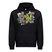 Black registered nurse mardi gras Urban Hoodie - CowGirlArtShop
