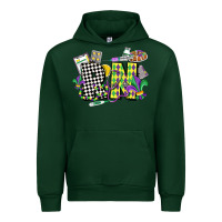Forest Green registered nurse mardi gras Urban Hoodie - CowGirlArtShop