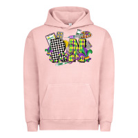 Pigment Salmon registered nurse mardi gras Urban Hoodie - CowGirlArtShop