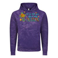 Cloud Purple let me tell you about my jesus Vintage Hoodie - HRA Design Shop