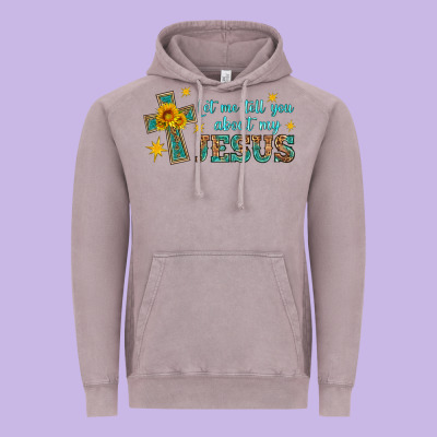 Let Me Tell You About My Jesus Vintage Hoodie Designed By Hra Design Shop