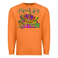 Carrot mardi gras queen Premium Sweatshirt - LillyAllenDesigns