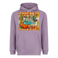 Lavender welcome fall tumbler Heavyweight Hoodie - BundleAndBundleShop