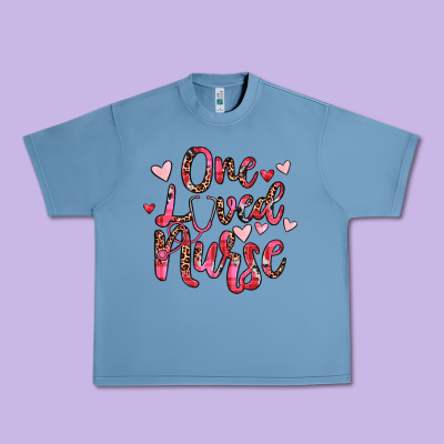 One Loved Nurse Urban Heavy Tee Designed By Jahusdesignshop