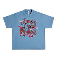 Pebble Blue one loved nurse Urban Heavy Tee - JahusDesignShop