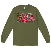 Army Green valentines day rca Long Sleeve Tee - NancyCooperArtShop