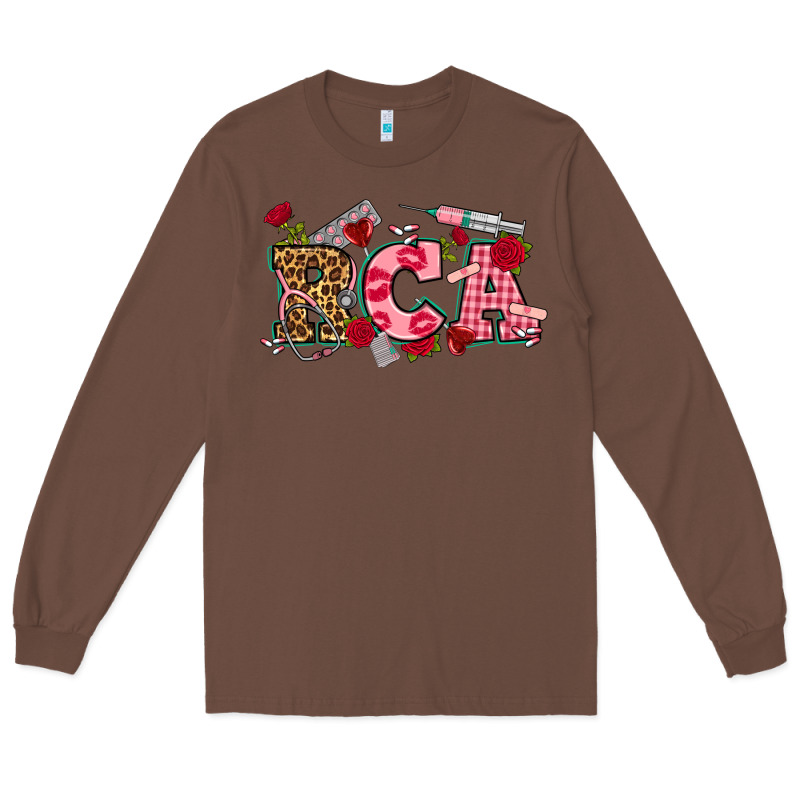 Valentines Day Rca Long Sleeve Tee by NancyCooperArtShop | Teevron