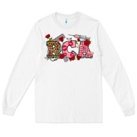 White valentines day rca Long Sleeve Tee - NancyCooperArtShop