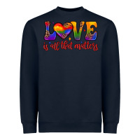 Navy love is all that matters Heavyweight Sweatshirt - JahusDesignShop