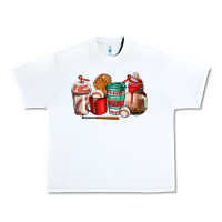 White baseball coffee cup Urban Heavy Tee - AdoDesignShop