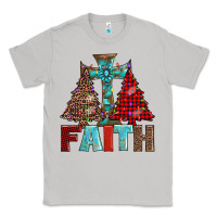 Moon Dust cross and christmas trees Classic Tee - AdoDesignShop