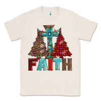 Natural cross and christmas trees Classic Tee - AdoDesignShop