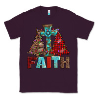 Plum cross and christmas trees Classic Tee - AdoDesignShop