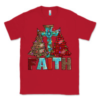 Red cross and christmas trees Classic Tee - AdoDesignShop