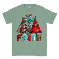 Sage cross and christmas trees Classic Tee - AdoDesignShop