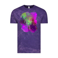 Cloud Purple castle halloween patch Vintage Tee - BundleAndBundleShop