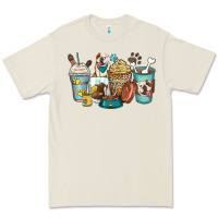 Bone english bulldog coffee cups Premium Tee - Zillion Design Studio
